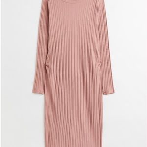 H&M MAMA Ribbed Maternity Jersey Dress